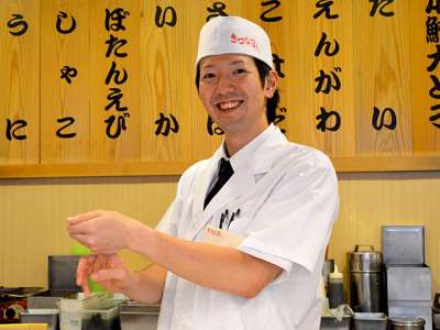 【調理・キッチン寿司職人】気軽に入れる回らない寿司屋★新鮮なまか...