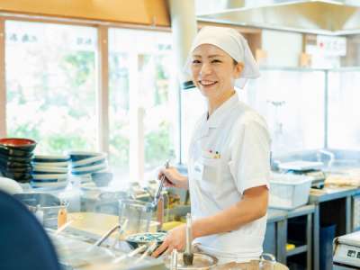 丸亀製麺　水口店のアルバイト写真