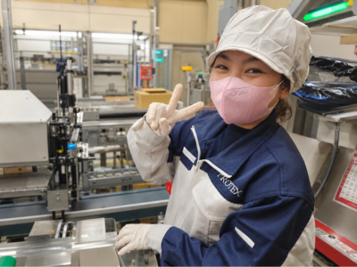 株式会社プロテクス 【東金(PT)_機械オペレーター】【1直固定】のアルバイト写真